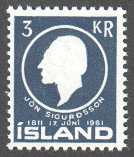 Iceland Scott 336 Mint - Click Image to Close